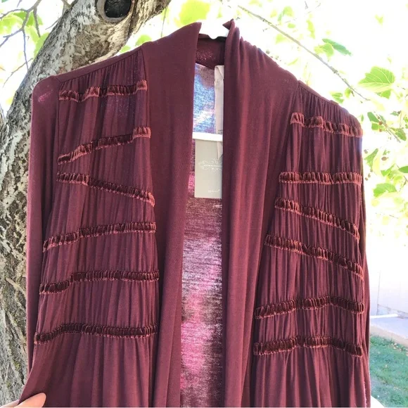 Anthropologie, Bailey label, size, Small, Autumn Wine Easy Cardigan - Picture 8 of 11
